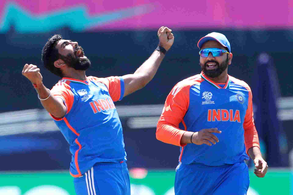 T20 World Cup 2024, IND vs PAK_ Jasprit Bumrah took 3-14 against Pakistan at New York _  Walking Wicket (Photo_ ©BCCI_X)