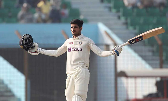 Bangladesh vs India, 1st Test, Day 3, Top Performances_ Shubman Gill scores his maiden Test Century (110); India set 512 runs target in Chattogram Test _ Walking Wicket (Source_ ©BCCI_Twitter)