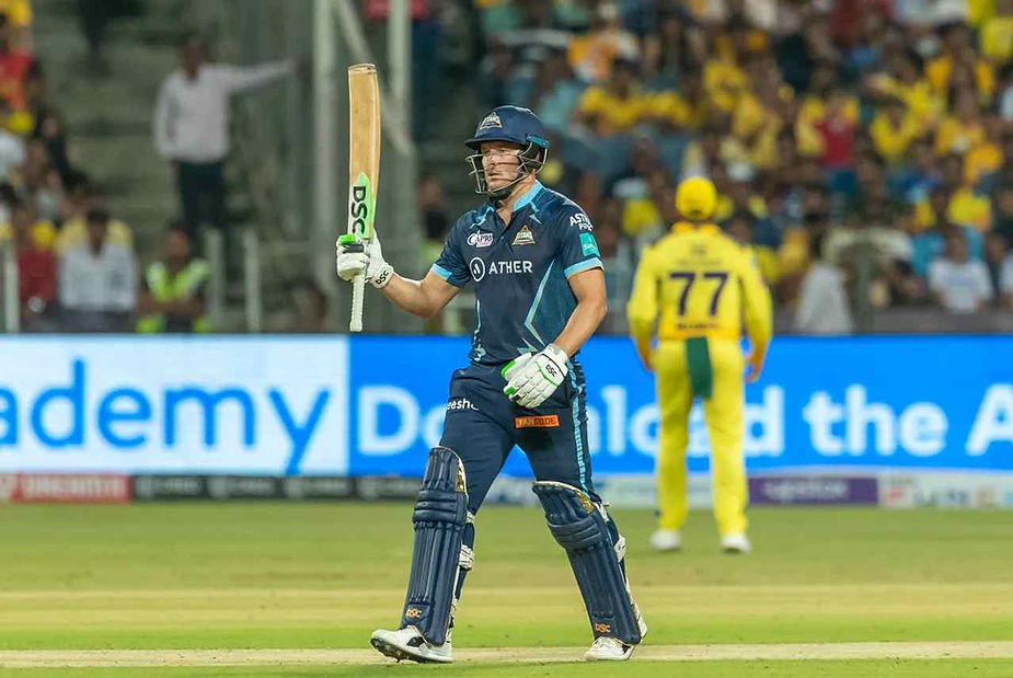 IPL 2022, CSK vs GT, Top Performances_ David Miller raises bat after scoring half century (95_) against CSK, GT move to top _ Walking Wicket (Images ©BCCI_IPL)