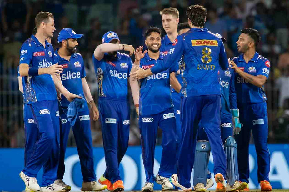 IPL 2023: Mumbai Indians lost to Gujarat Titans in IPL 2023 Qualifier 2 | Walking wicket (Images_ ©IPL_Twitter)