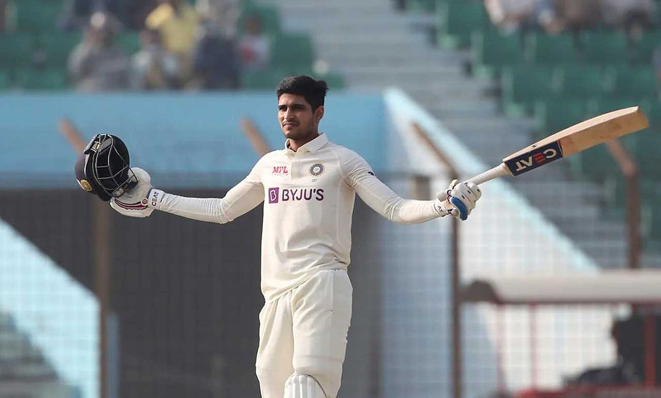 Bangladesh vs India, 1st Test, Day 3, Top Performances_ Shubman Gill scores his maiden Test Century (110); India set 512 runs target in Chattogram Test _ Walking Wicket (Source_ ©BCCI_Twitter)