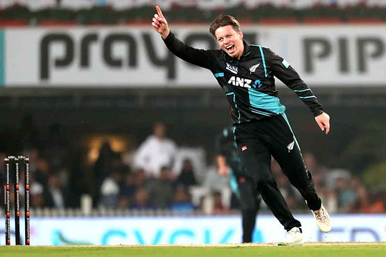 India vs New Zealand, 1st T20I, 2022-23_ Michael Bracewell took 2-31 against India in Ranchi; NZ beat India _ Walking Wicket (Image_ ©BCCI_Twitter)