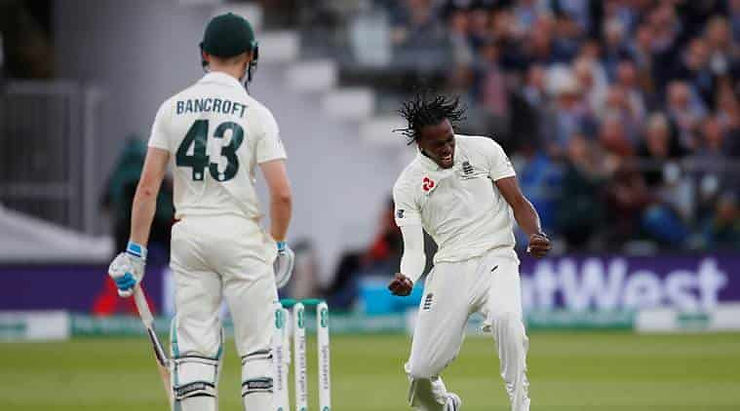 Jofra Archer fiery spell in Ashes 2019, Jofra Archer Steve Smith Battle, Jofra Archer Ashes 2019, Ashes 2nd Test live scorecard
