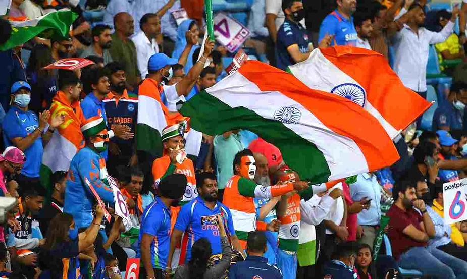 India to host ICC Men's Cricket World Cup 2023; Fans enjoying cricket| Walking wicket (Images: ©ICC/Twitter)