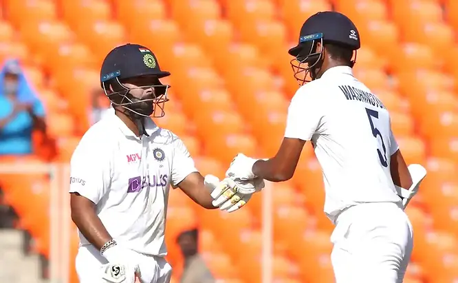 AUS vs IND, Border-Gavaskar Trophy 2024-25: Rishabh Pant and Washington sundar in between a partnership | Walking wicket (Photo_ ©BCCI_X)