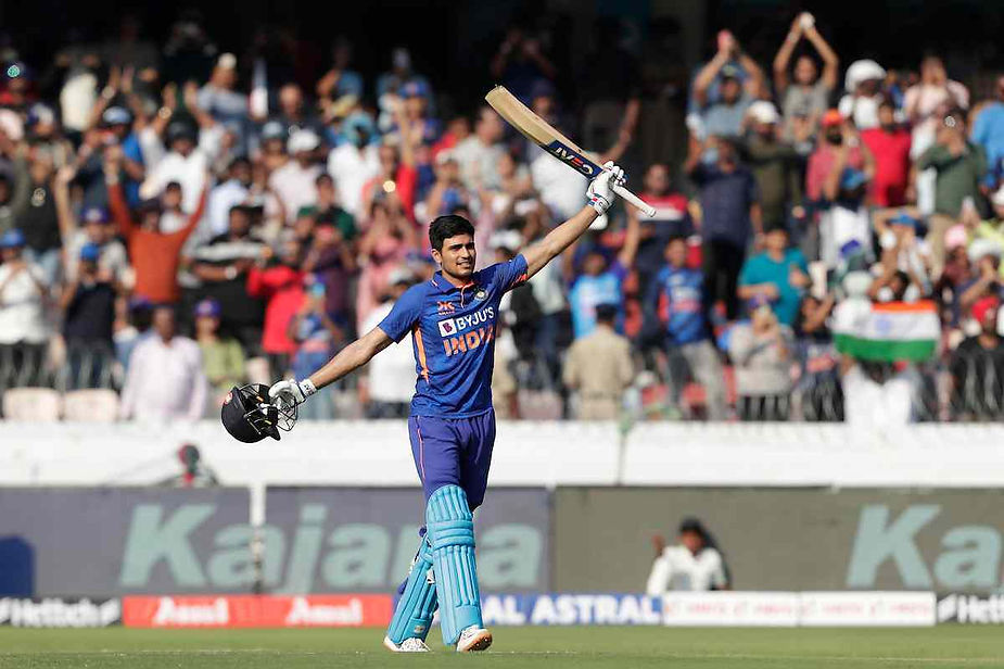 India vs New Zealand, 1st ODI, Top Performances_ Shubman Gill becomes youngest player to hit double century (208 off 149) in ODI _ Walking Wicket (Image_ ©BCCI_Twitter)
