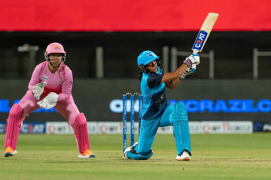 Women’s T20 Challenge 2022_ Harmanpreet Kaur scores 37 off 29 balls for Supernovas, Supernovas beat Trailblazers _ Walking Wicket (Images ©BCCI_IPL)