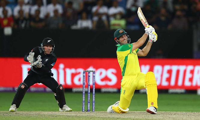 ICC Men's T20 WC 2021 - AUS vs NZ - Australia eclipse New Zealand by 8 wickets to win their first T20 World Cup title, Mitchell Marsh's 77 help Australia beat New Zealand in T20 World Cup Final