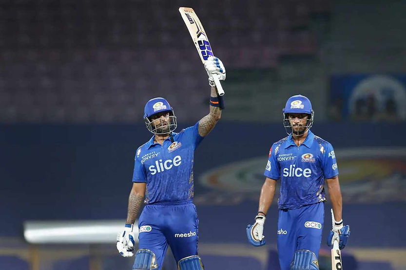 IPL 2022, MI vs RR Top Performances_ Suryakumar Yadav, Tilak Varma added 81 runs for 3rd wicket against Rajasthan Royals, MI beat RR _ Walking Wicket (Images ©BCCI_IPL)