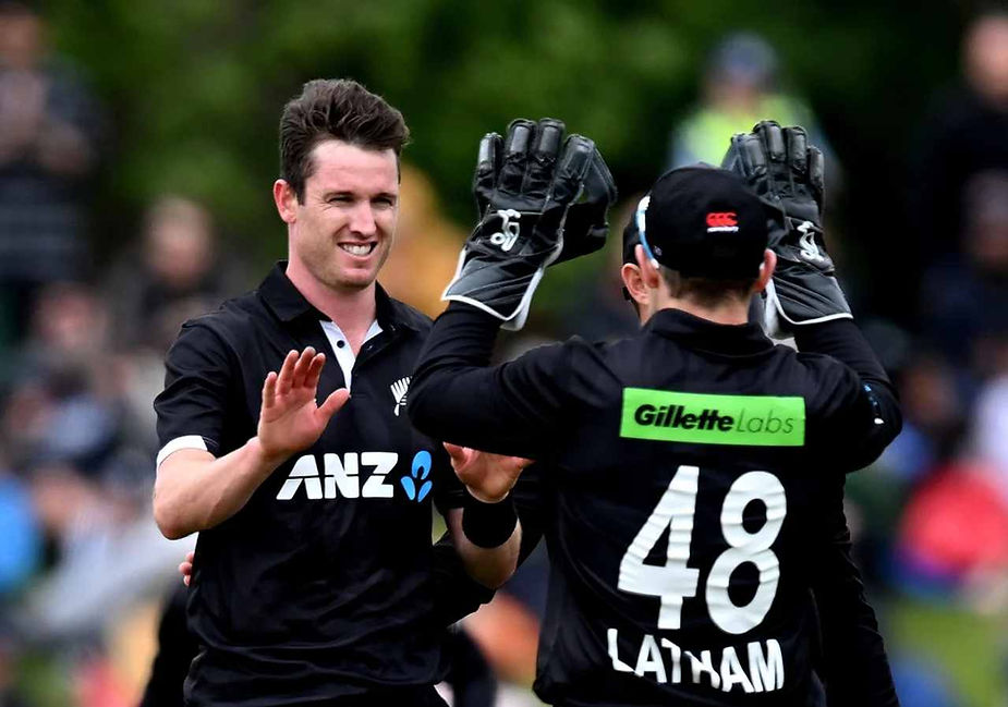 Adam Milne took 3-57 against India in 3rd ODI (Photo_ ©Getty Images)