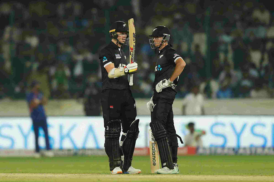 India vs New Zealand, 1st ODI, Top Performances_ Michael Bracewell, Mitchell Santner added 162 runs for 7th wicket for New Zealand _ Walking Wicket (Image_ ©BCCI_Twitter)
