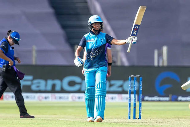 Women’s T20 Challenge 2022_ Harmanpreet Kaur's 71 goes in vain as Velocity beat Supernovas by 7 wicket _ Walking Wicket (Images ©BCCI_IPL)