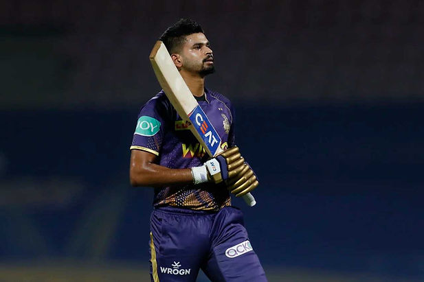 TATA IPL 2022_ KKR skipper Shreyas Iyer scored 401 runs from 14 games in IPL 2022 | Walking Wicket (Images ©BCCI/IPL)
