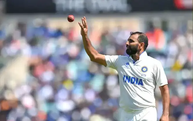 Mohammed Shami took 7 wickets against MP on his return to competitive cricket | Walking Wicket (Images_ ©X_Twitter)