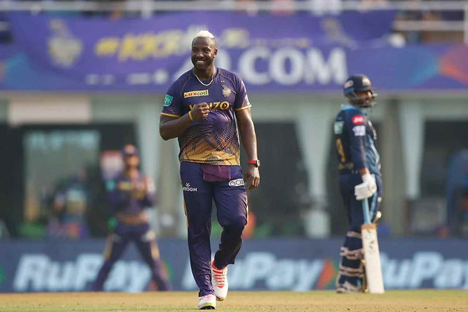 IPL 2022, GT vs KKR, Top Performances_ Andre Russell takes 4_5 and score 48 runs against Gujarat Titans, GT beat KKR _ Walking Wicket (Images ©BCCI_IPL)