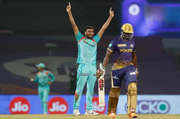 IPL 2022, LSG vs KKR, Top Performances_ Mohsin Khan's 3-20 helps LSG beat KKR, LSG move to 2nd place _ Walking Wicket (Images ©BCCI_IPL)