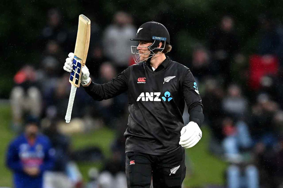 Finn Allen scored 57 against India (Photo_ ©Getty Images)