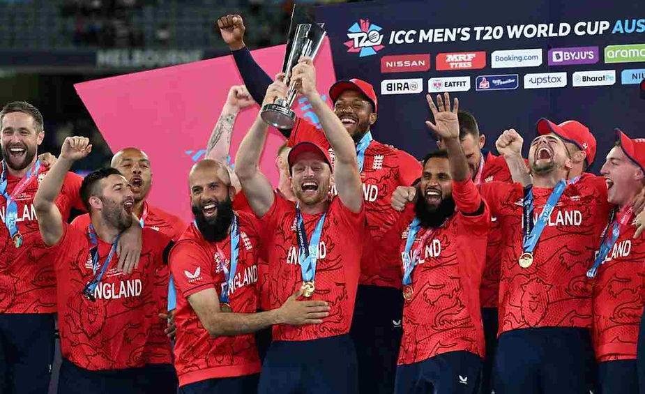 ICC Men's T20 World Cup 2022, Final, England vs Pakistan_ England win the T20 World Cup 2022; beat Pakistan in final_ Walking Wicket (Source_ ©AFP_Getty Images)