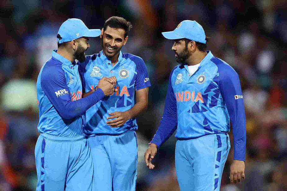 ICC Men's T20 World Cup 2022, Super 12, Group 2, India vs Netherlands_ Bhuvneshwar Kumar took 2-9 for India and bowled two maiden overs; India beat Netherlands | Walking Wicket (Photo_ ©BCCI_Twitter)