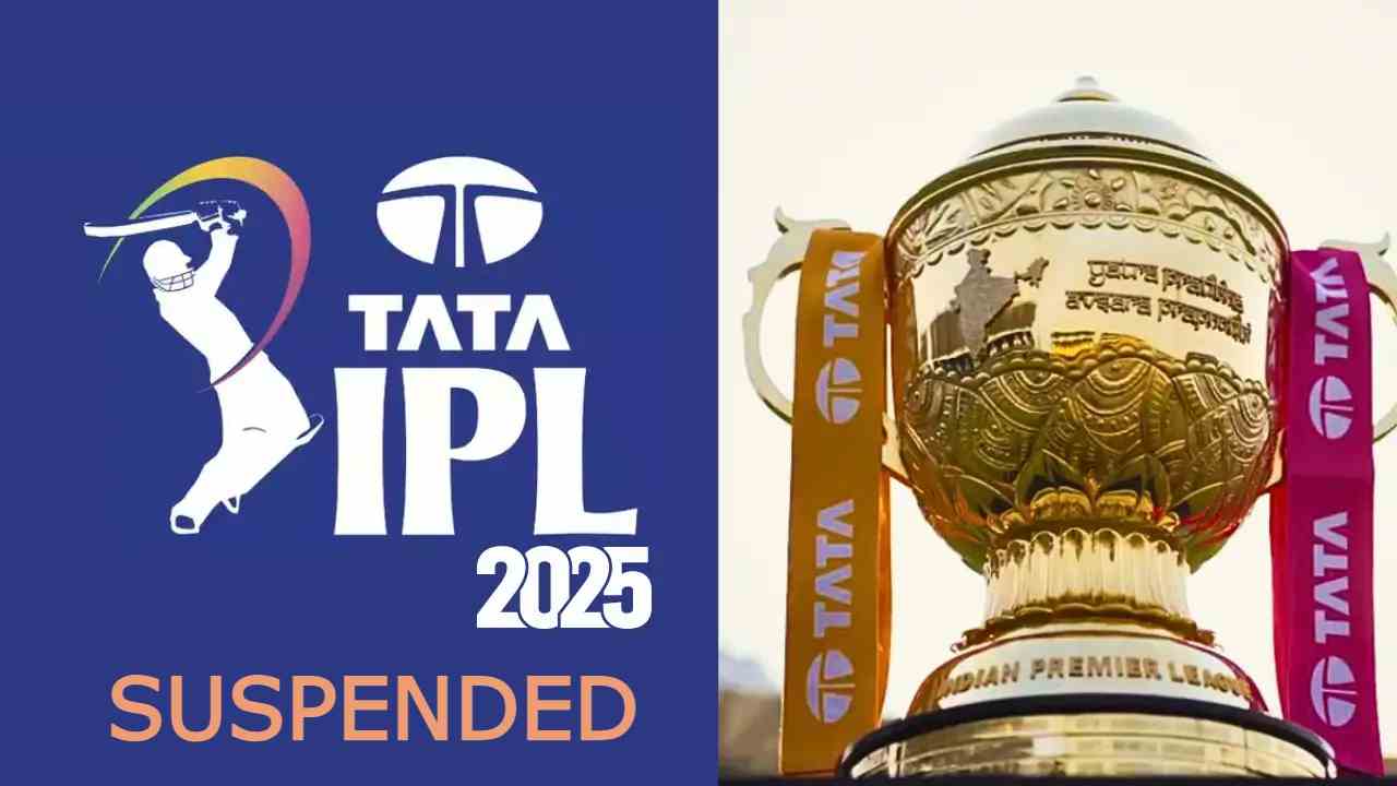 IPL 2025 Suspended due to tension between India-Pakistan at border