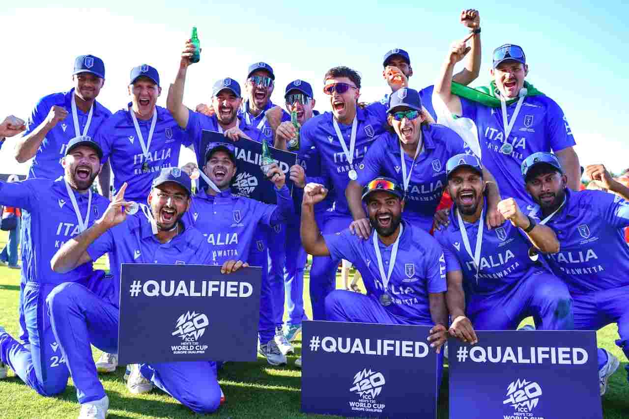Italy Cricket make history: Qualify for their first ever T20 World Cup.