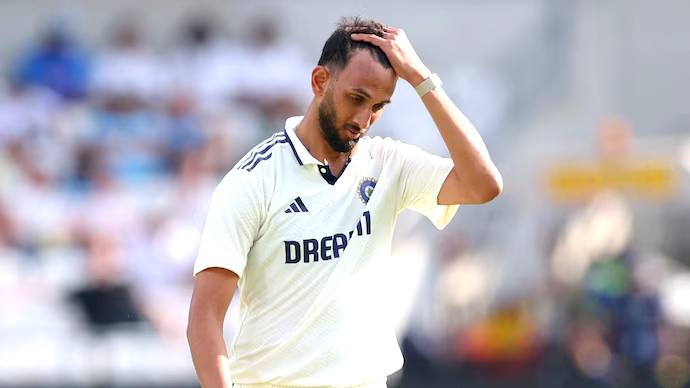 ENG vs IND 2025: Top Reasons behind Prasidh Krishna's poor form. Prasidh Krishna averages 58 with the ball.