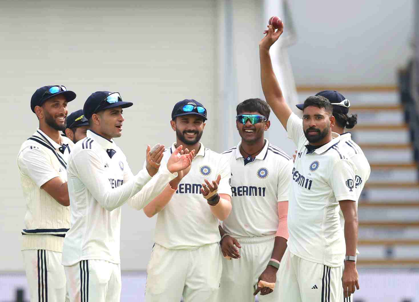 ENG vs IND 2025, 2nd Test, Day 3: Akash Deep & Siraj trigger England collapse after Smith-Brook 303-Run stand; India lead by 244 runs