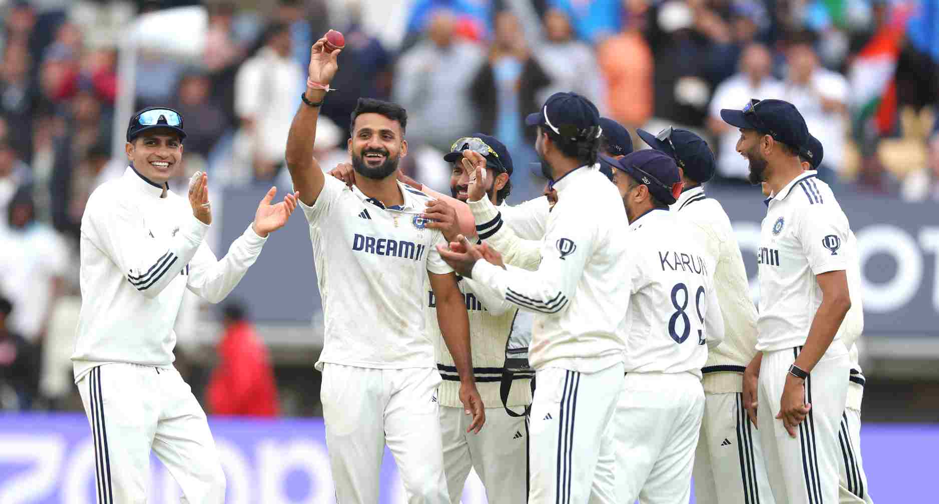 ENG vs IND, 2025, 2nd Test, Day 5: Akash Deep's 6-99 helps India draw level 1-1 with 3 games to go