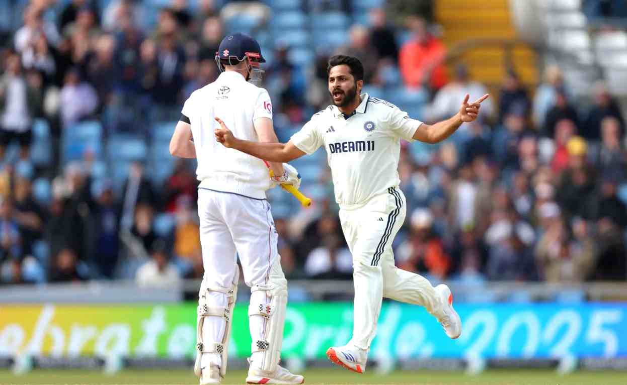 Shardul thakur the fast bowling all-rounder failed to impress on India tour of England 2025.