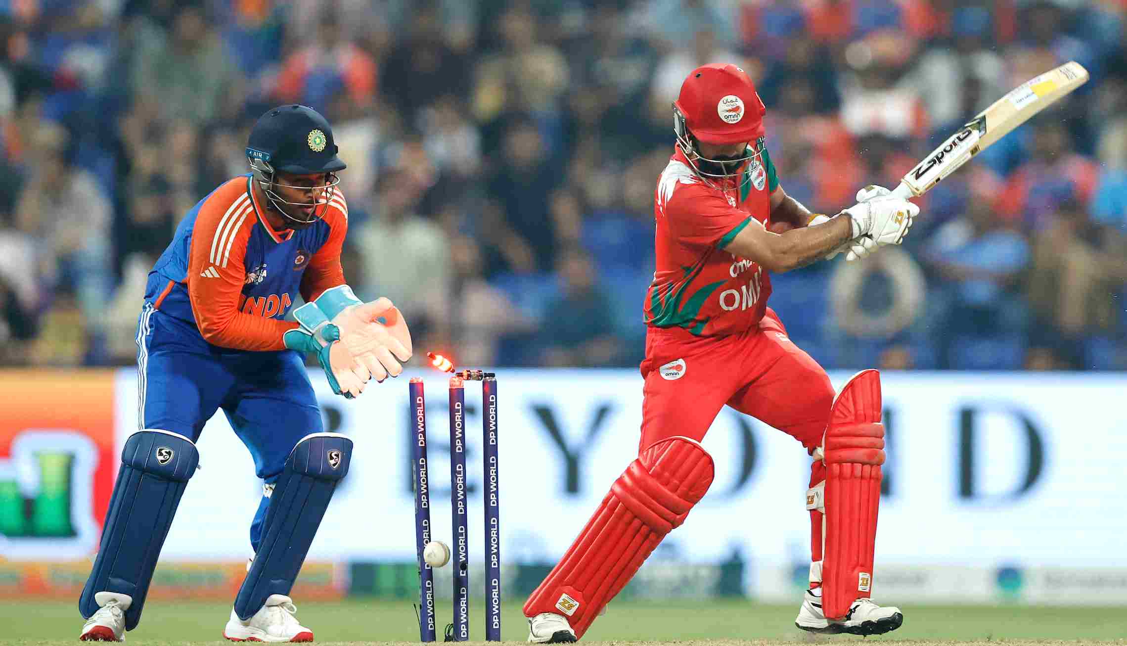 Asia Cup 2025, India vs Oman, Highlights: India beat Oman by 21 runs in a thriller as Aamir Kaleem, Hammad Mirza hit fighting fifties.