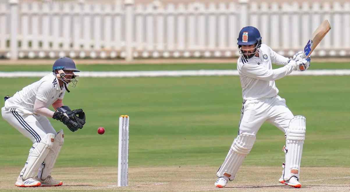 Rajat Patidar scored 125 & 66 against North East Zone in Duleep Trophy 2025-26 quarter finals.