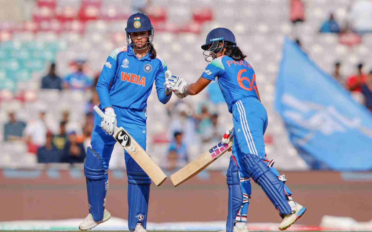Women’s World Cup 2025, IND vs NZ: Smriti Mandhana and Pratika shine with centuries as India outbat New Zealand.
