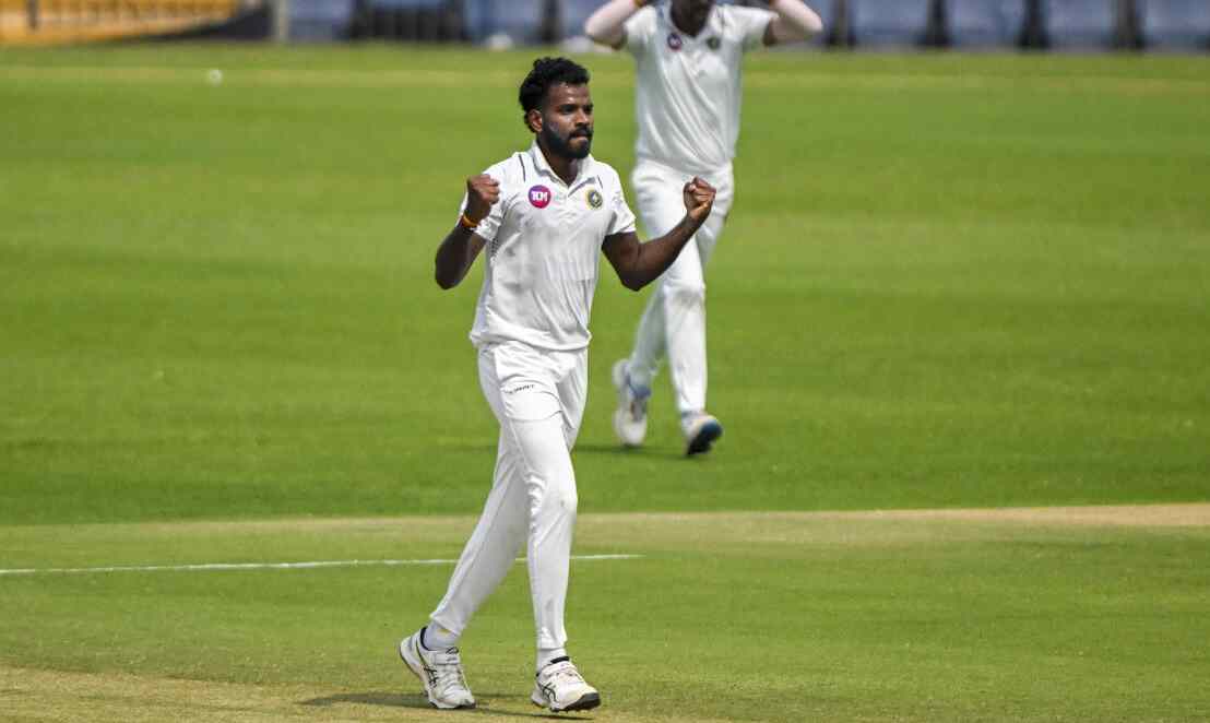 Kerala’s MD Nidheesh takes 5-49 vs Maharashtra in Ranji Trophy — here’s all you need to know about the seamer.
