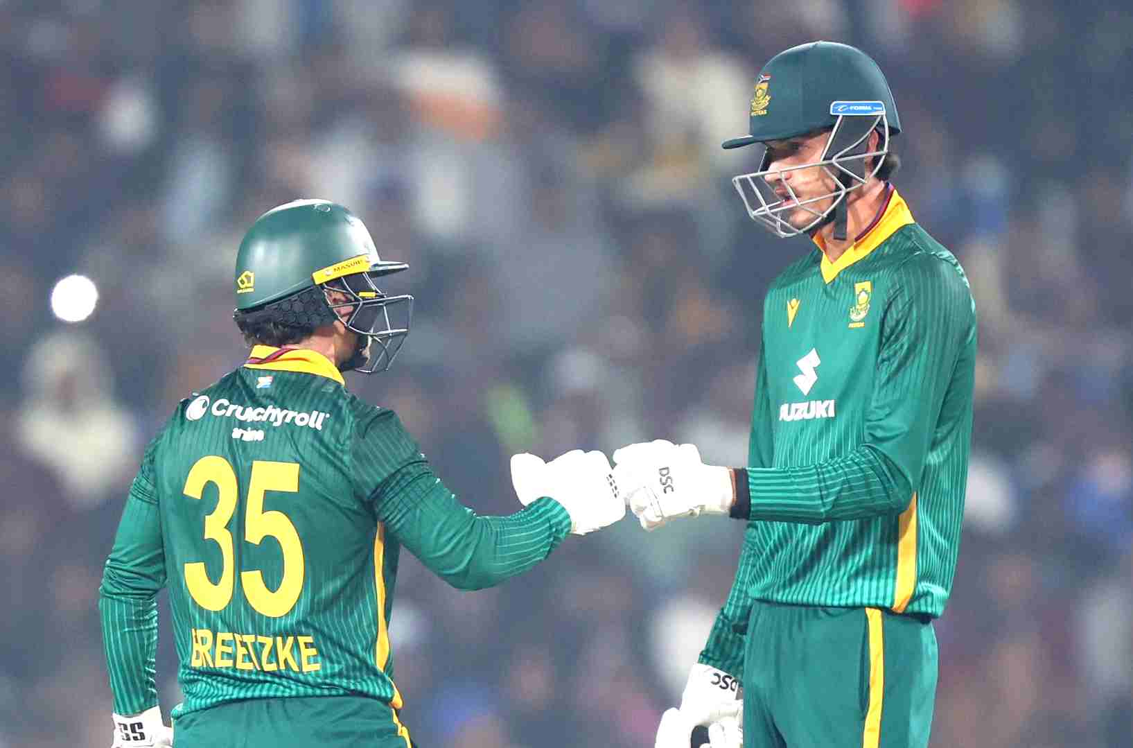 IND vs SA, 1st ODI: Matthew Breetzke and Marco Jansen added 97 off 69 for 6th wicket.