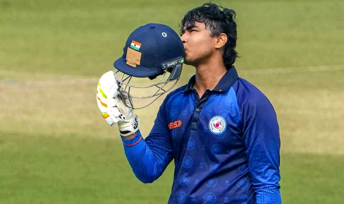 Vijay Hazare Trophy 2025-26: Vaibhav Suryavanshi becomes youngest to score century in List A cricket. He scored 36-ball ton and 190 off 84.