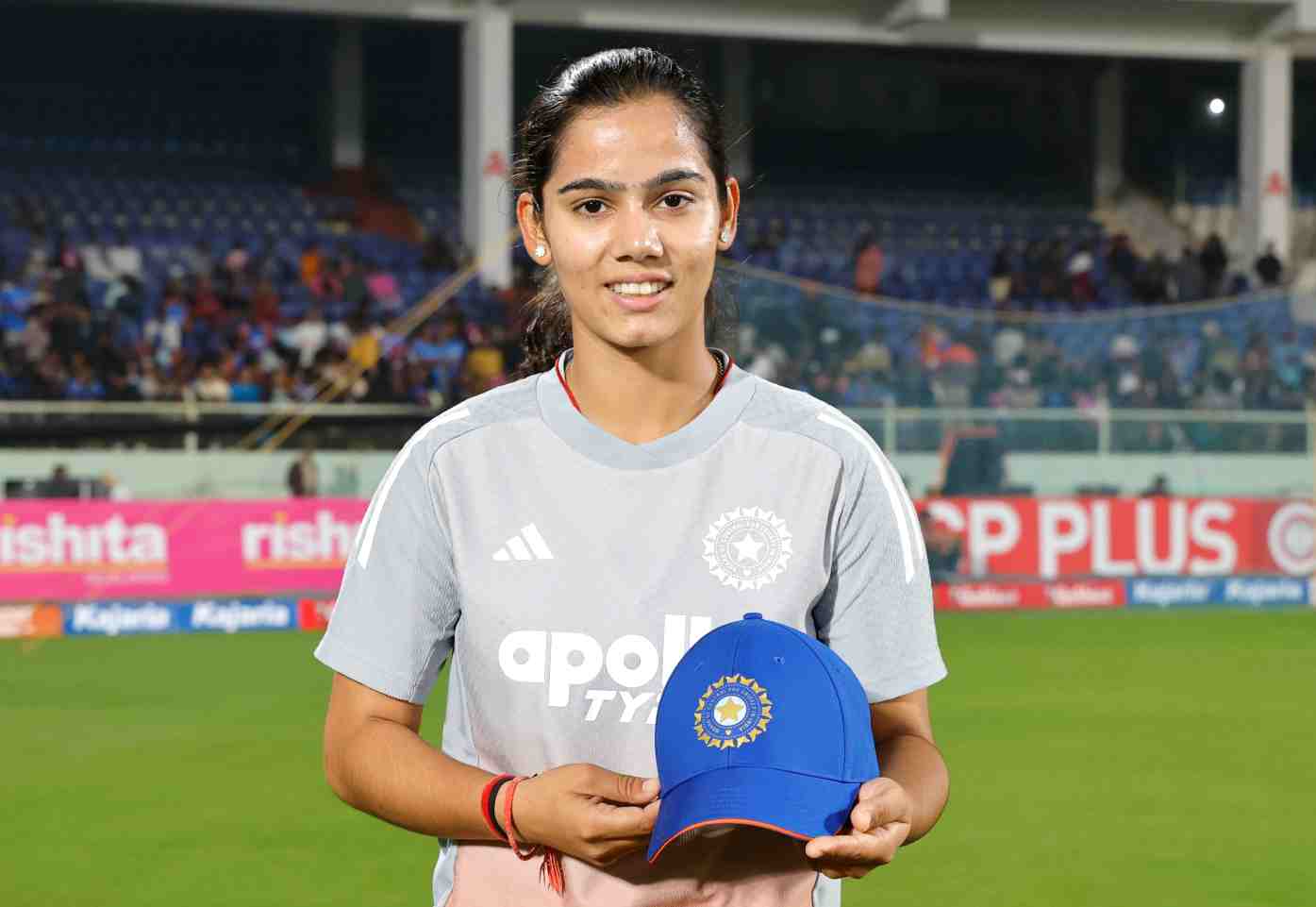 Meet Vaishnavi Sharma — India Women’s latest T20I entrant. Here’s everything you need to know about her cricketing journey.