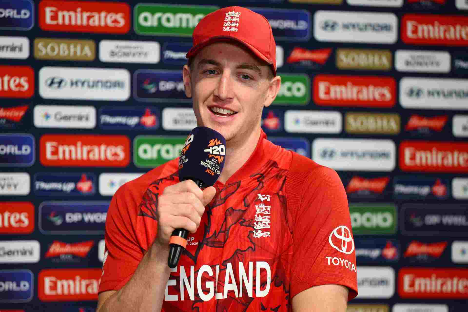 T20 World Cup 2026: Harry Brook deploys spin for 72.4 overs, the most by any England captain in tournament history.